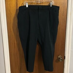 Old Navy High-Rise Pixie Black Pants